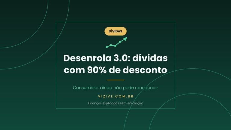 Desenrola 3.0: governo vai comprar dívidas de até R$ 10 mil com desconto mínimo de 90%; consumidor ainda não pode renegociar