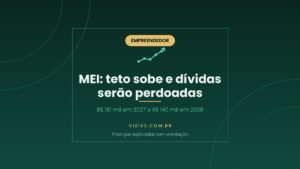 Nova lei do MEI: teto sobe para R$ 110 mil em 2027 e R$ 140 mil em 2028, com perdão de dívidas com a União até 13 de outubro de 2026